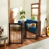 Frisco Deluxe Configurable 4-Panel Wood Dog Gate
