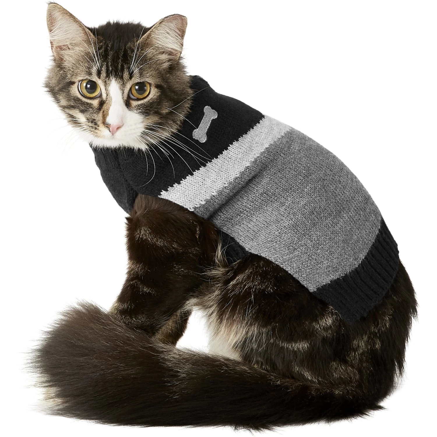 Frisco Marled Chevron Dog & Cat Sweater - Image 3