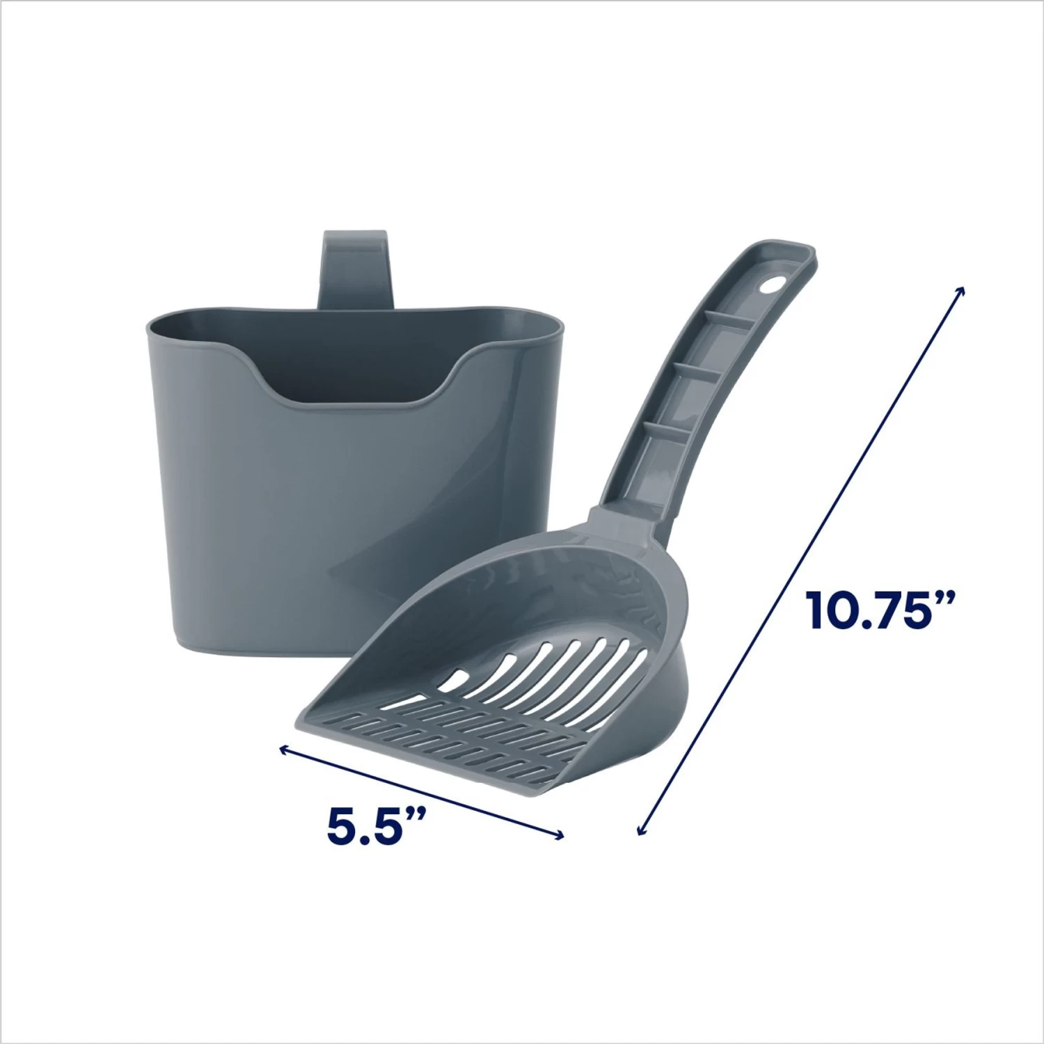 Frisco Plastic Litter Scooper With Caddy - Image 2