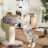 Frisco 24.8-in Heavy Duty Faux Fur Cat Tree