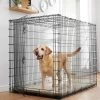 Frisco Heavy Duty Single Door Wire Dog Crate