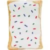 Frisco Frosted Pastry Stuffing-Free Flat Plush Squeaky Dog Toy