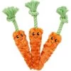 Frisco Easter Carrot Plush With Rope Dog Toy