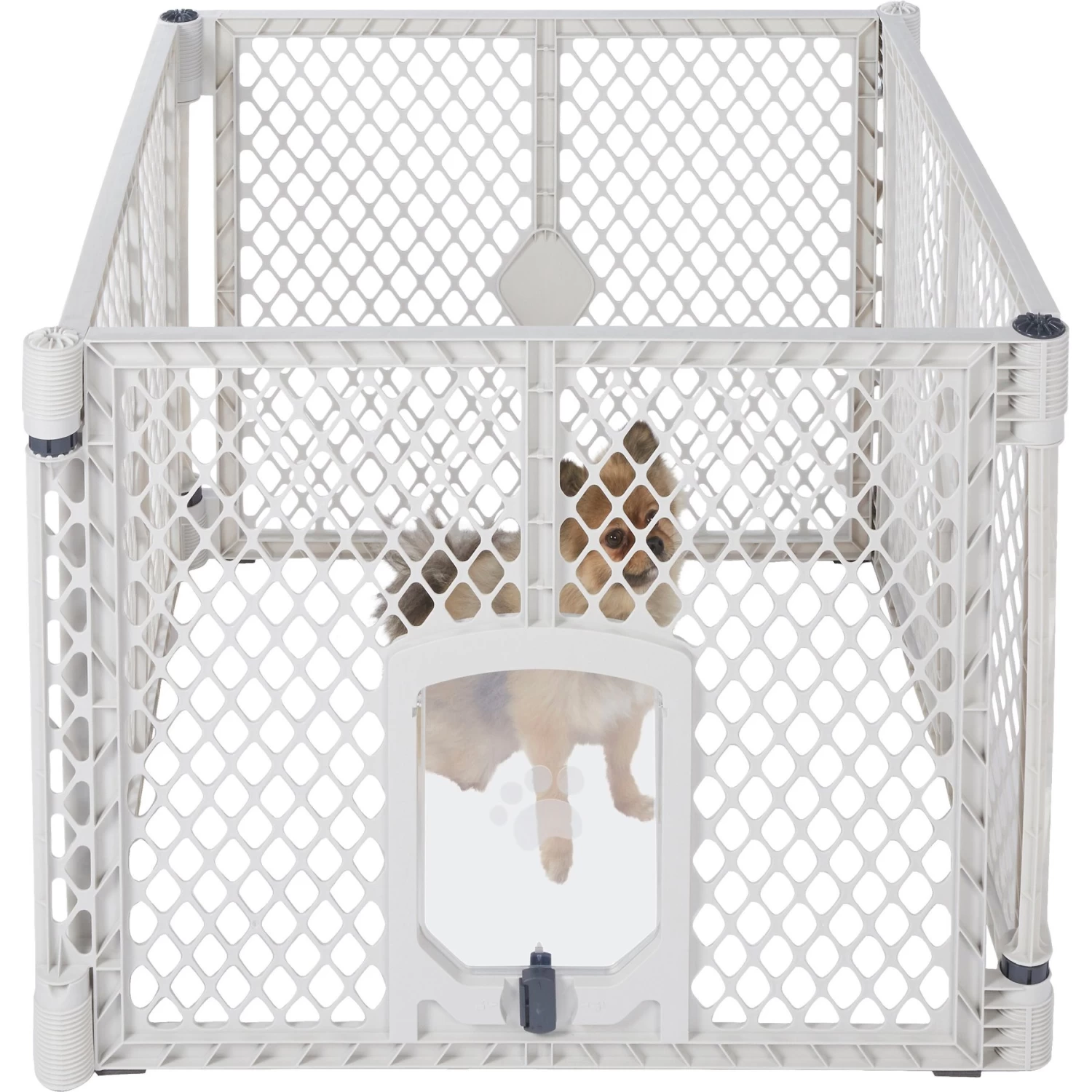 Frisco 4-Panel Plastic Exercise Dog Playpen - Image 3