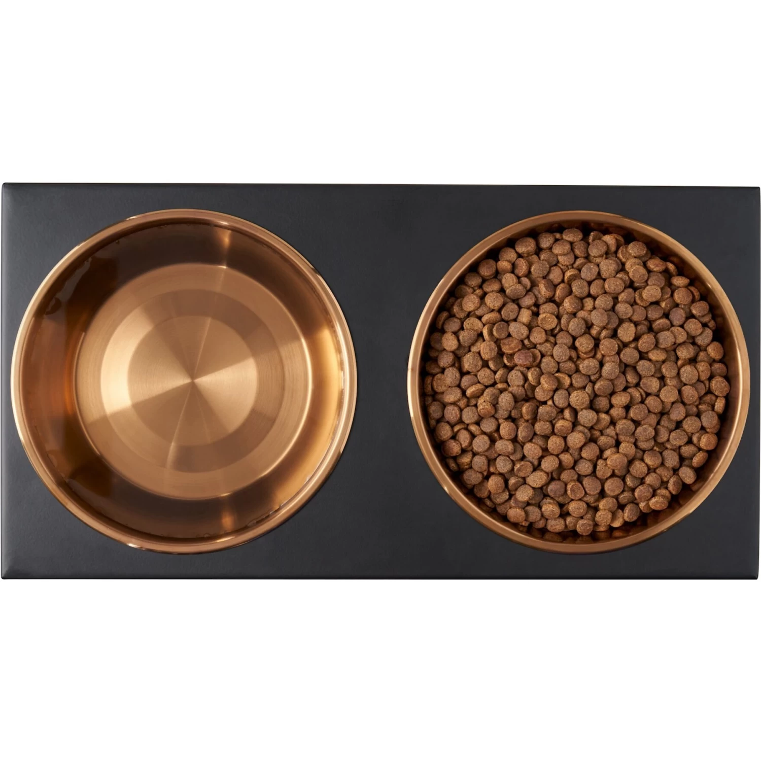 Frisco Copper Stainless Steel Elevated Foldable Double Dog & Cat Bowls - Image 6