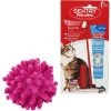 Frisco Moppy Ball Cat Toy With Catnip & Sentry Petrodex Veterinary Strength Enzymatic Malt Flavor Cat Dental Kit
