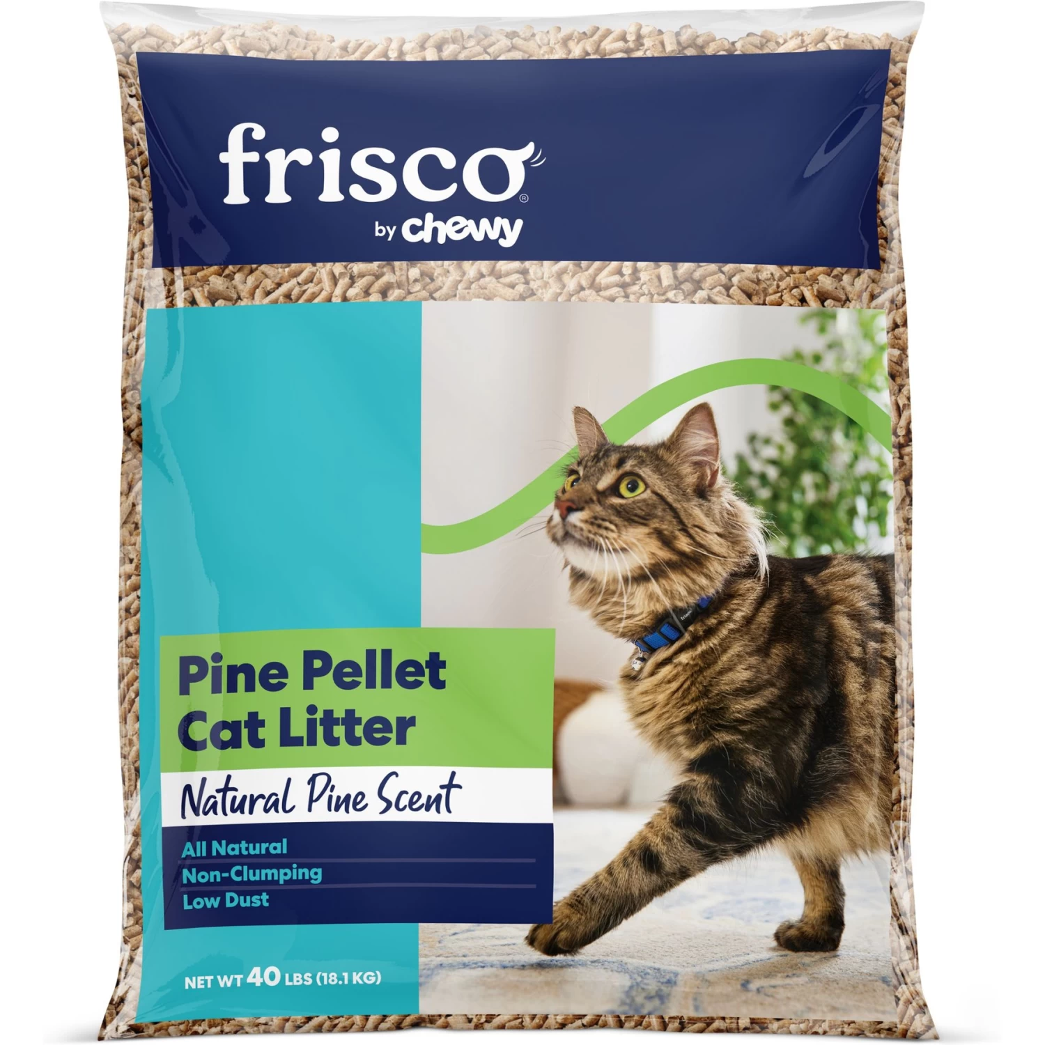 Fresh Step Products Fresh Scent Cat Litter Deodorizing Crystals & Frisco Pine Pellet Unscented Non-Clumping Wood Cat Litter - Image 4