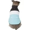 Frisco Mediumweight Colorblock Insulated Dog & Cat Puffer Coat With Pocket, Blue
