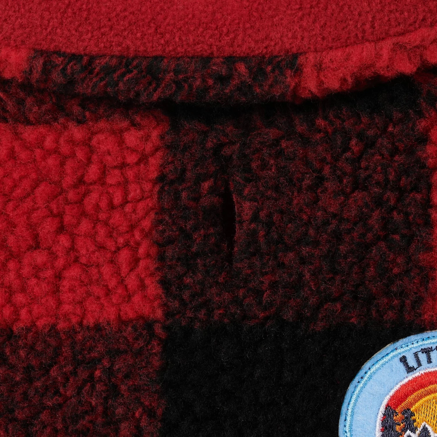 Frisco Mediumweight Red Plaid Insulated Dog & Cat Sherpa Coat - Image 6