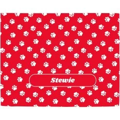 Frisco Personalized Paws Sherpa Cat & Dog Blanket, 30" X 40"