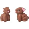 Frisco Easter Chocolate Bunnies Latex Squeaky Dog Toy