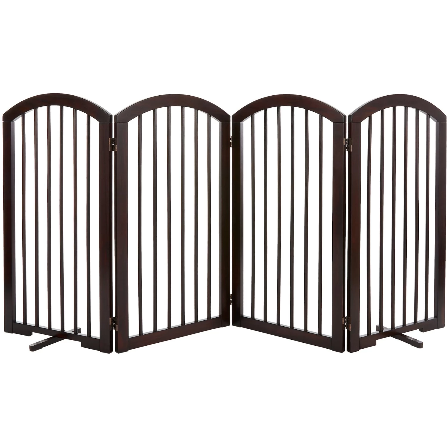 Frisco Arch 4-Panel Solid Wood Dog Gate - Image 3