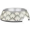 Frisco Moroccan Design Stainless Steel Dog & Cat Bowl