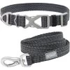 Frisco Outdoor Heathered Nylon Collar & Frisco Outdoor Heathered Nylon Leash