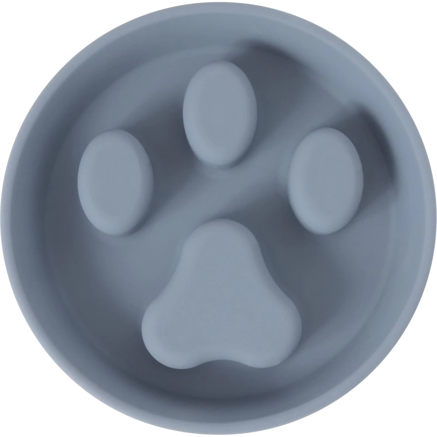 Frisco Silicone Stainless Paw Steel Slow Feeder Dog & Cat Bowl - Image 5