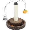 Frisco Halloween Pumpkin And Ghost Interactive Scratcher Cat Toy With Catnip