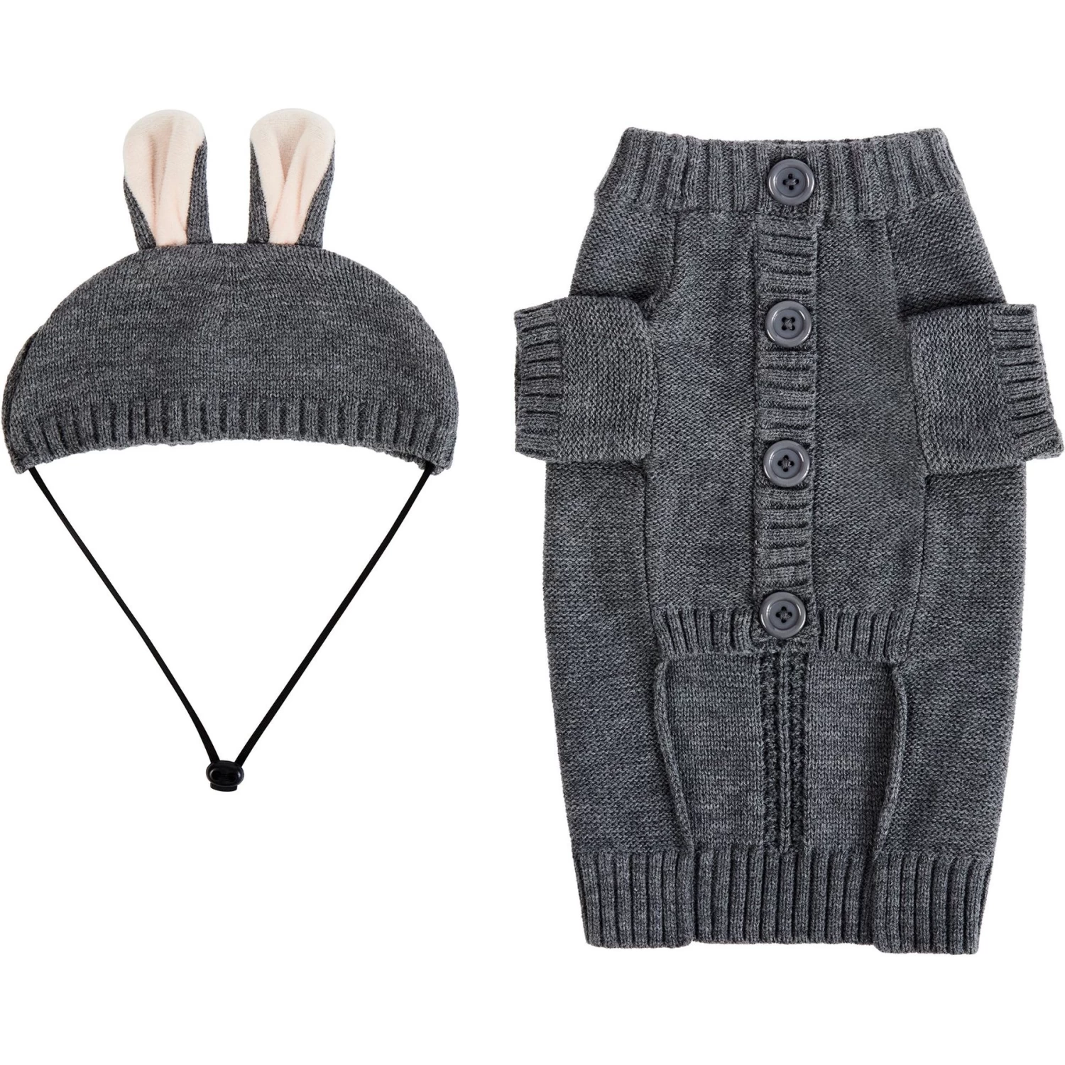 Frisco Bunny Hooded Dog & Cat Sweater - Image 5