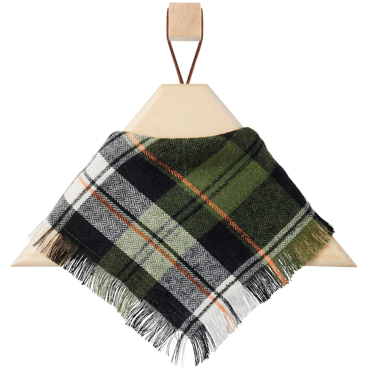 Frisco Plaid Fringe Dog & Cat Bandana - Image 5