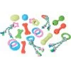 Frisco Small Breed Puppies Rope & TPR Variety Pack Puppy Toy