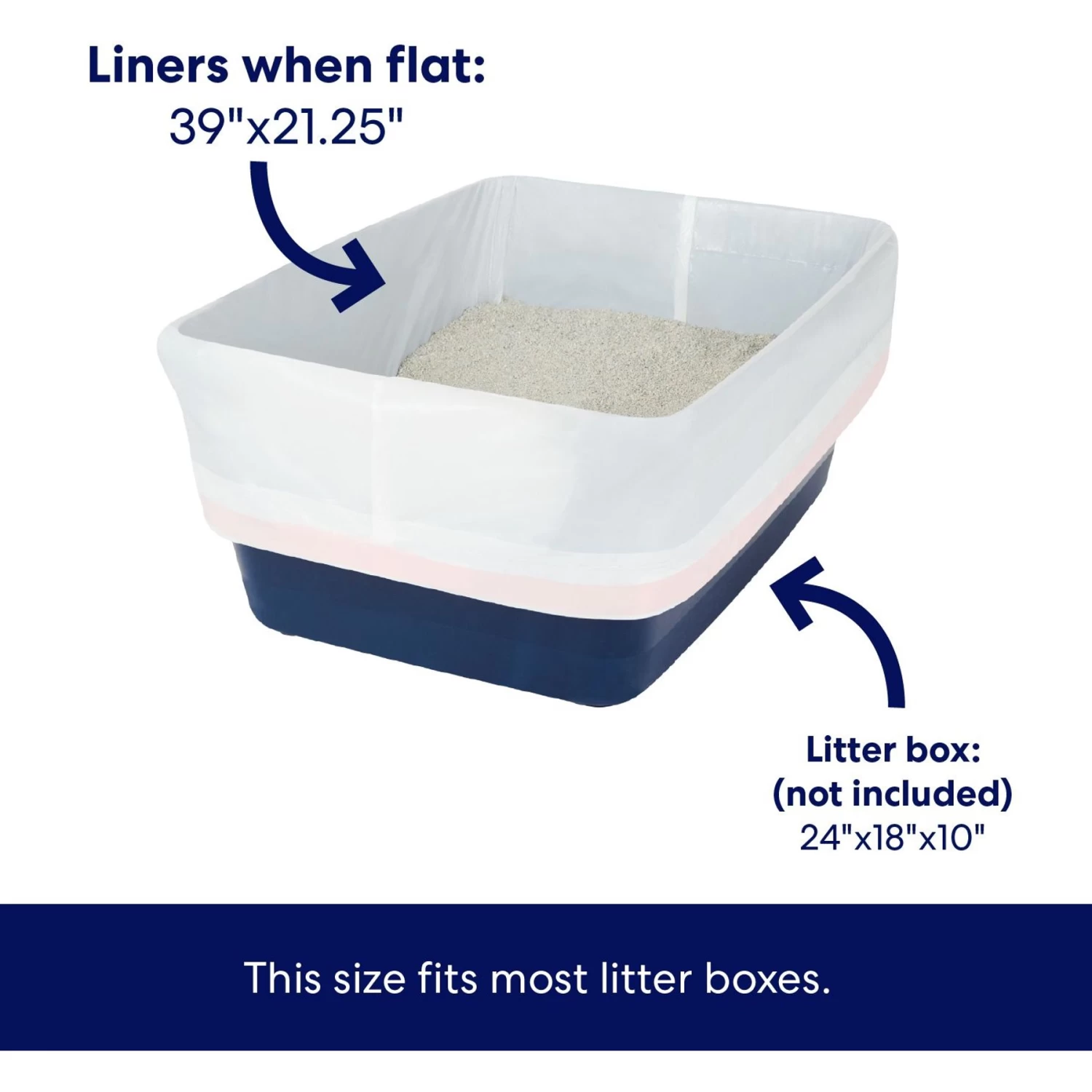 Frisco Litter Box Pan Liners - Image 2