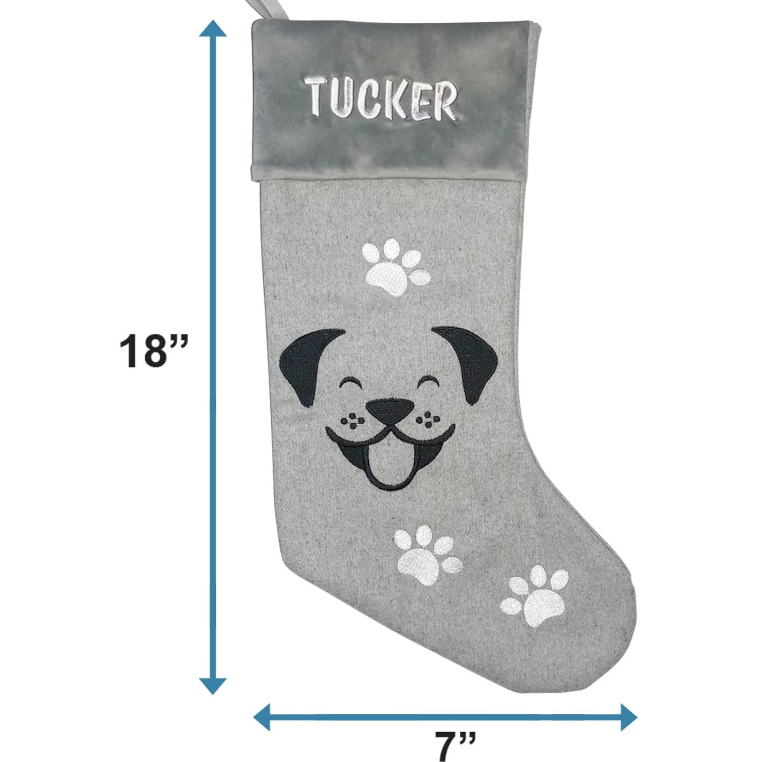 Frisco Personalized Happy Dog Holiday Dog Stocking - Image 4