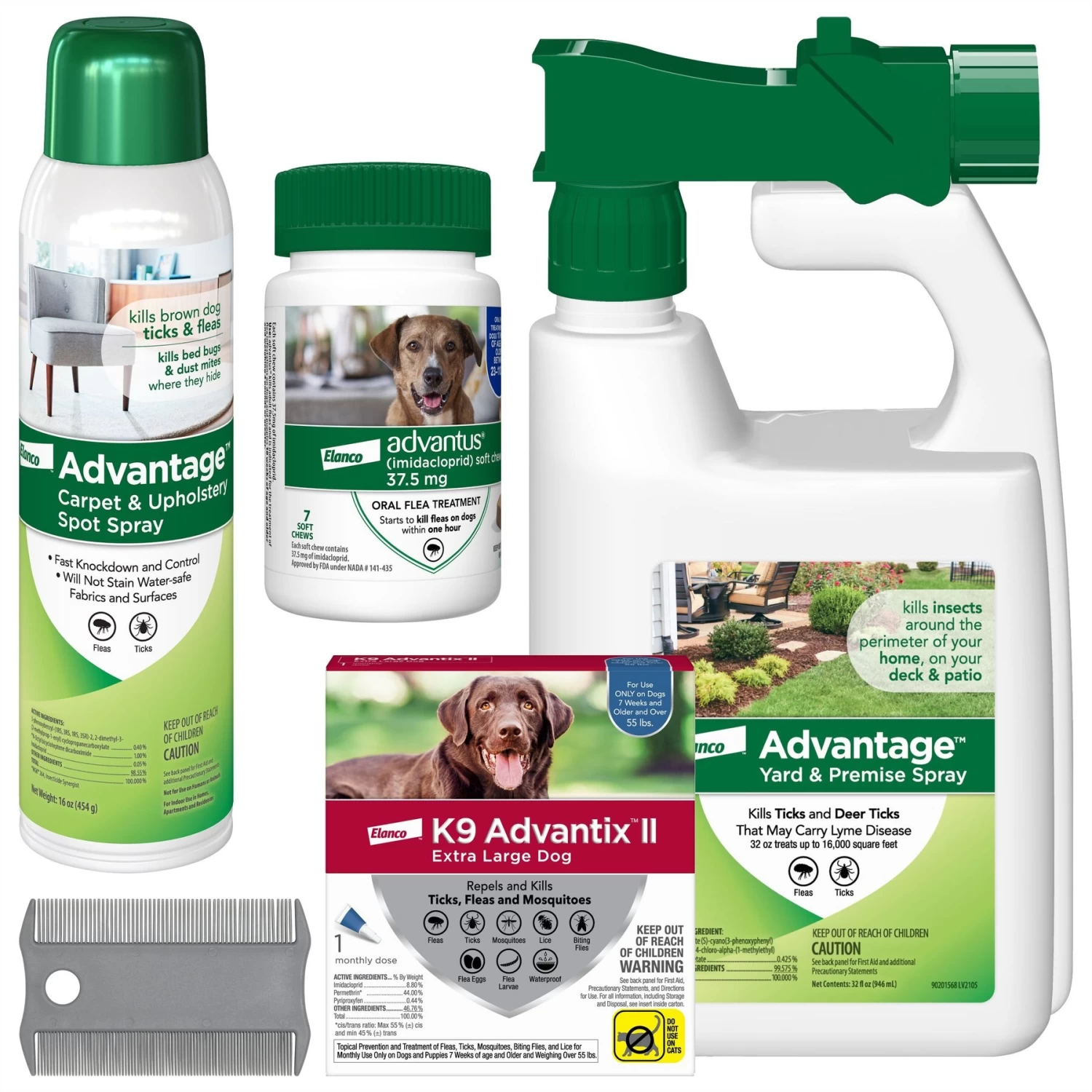Advantage Carpet & Upholstery Spot Spray + 4 Items