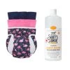 Skout's Honor Laundry Booster Stain & Odor Removal Additive, 32-oz Bottle & Frisco Washable Female Diaper